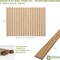 Ekena Millwork 48H x 1/4T Adjustable Wood Slat Wall Panel Kit w/ 2W Slats, Maple contains 22 Slats SWW66X48X0250MA - alternate 3